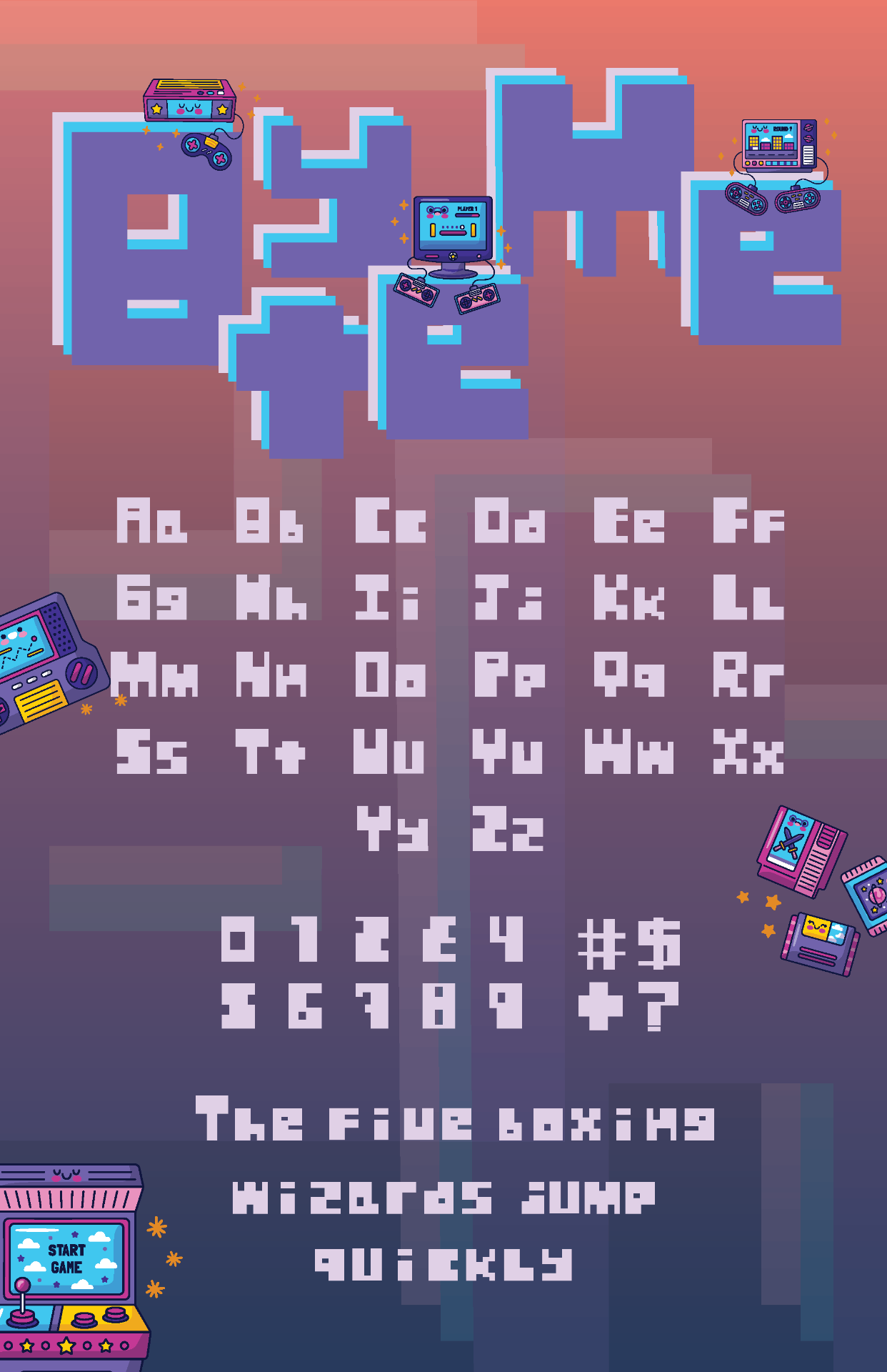 Byte Me Typeface